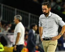 Solo Montella sumó menos puntos que Machín en sus  tres primeros partidos de Liga con el Sevilla FC en el Siglo XXI