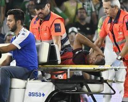 Mercado, operado de la fractura de cúbito, estará varias semanas de baja