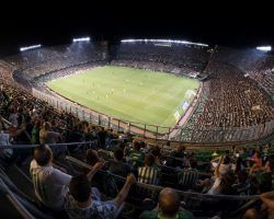 El Real Betis pone a la venta 1.600 entradas a 25 euros para la visita al Olympiacos en Atenas