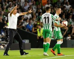 Setién: «No he visto a muchos equipos que logren hacer lo que estamos haciendo»