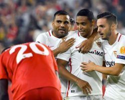 El Sevilla FC logra la mayor goleada de su historia en competición europea