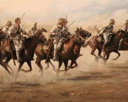 La Carga del Txardit en el Museo Militar de Sevillla