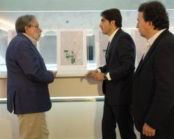 El Betis presenta al alcalde de Dos Hermanas el proyecto de su Ciudad Deportiva, con 15 campos de fútbol