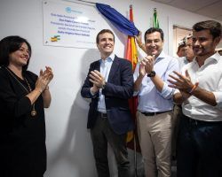 Pablo Casado inaugura la nueva sede del PP en Sevilla