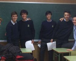 Ignacio Ciscar, del Colegio Internacional Europa, Primer Premio en el  Concurso de Otoño de Matemáticas