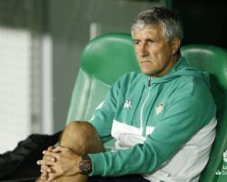 Setién pide «cierta tolerancia al error» y dice que «un jugador que tiene el apoyo es mejor»