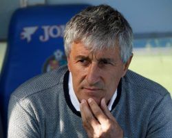 Setién: «No hemos hecho un buen partido y el Racing nos ha superado en varias facetas»