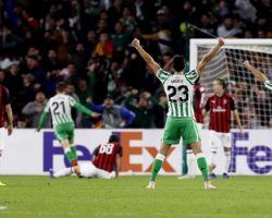 El Betis brinda una gran primera parte y luego juega con cabeza para lograr un valioso empate ante el Milan
