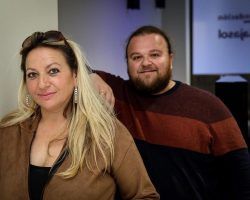 Ezequiel Benítez y Remedios Reyes en los Jueves flamencos de Cajasol