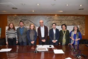 Reunión de las partes afectadas del barrio de Santa Cruz