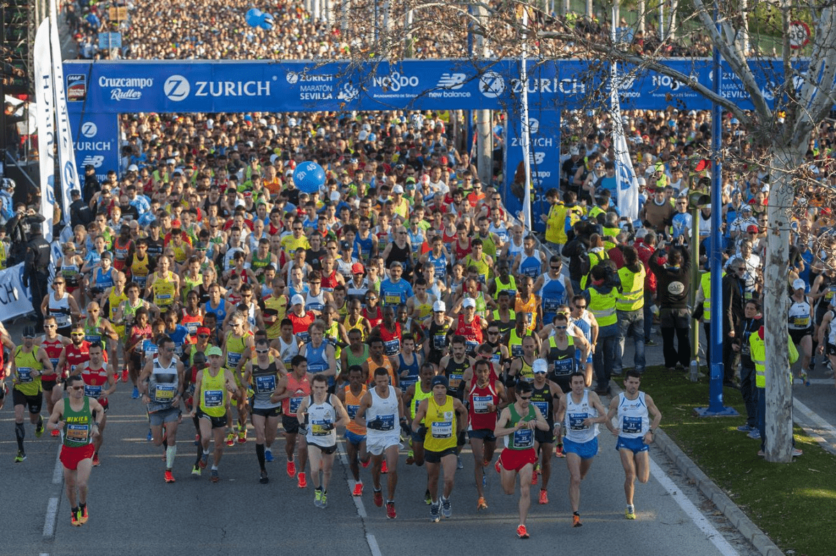 La Zurich maratón de Sevilla