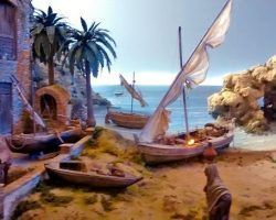 El impresionante Belén del Mar de la Hermandad del Valle