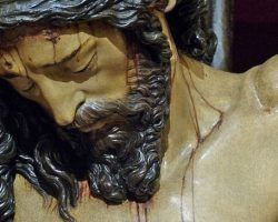 Restaurado magistralmente el Cristo de la Buena Muerte, de Los Estudiantes