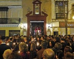 Traslado multitudinario en El Baratillo