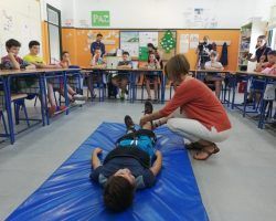‘Niños Cuidadores’, el taller donde escolares desarrollan la empatía y la solidaridad con las personas enfermas y dependientes