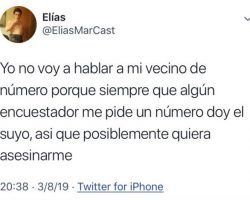 #Vecinodenumero, la nueva moda en Twitter que provoca mil y una reacciones