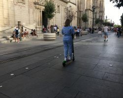 Eliminación del servicio de patinetes de alquiler en Sevilla