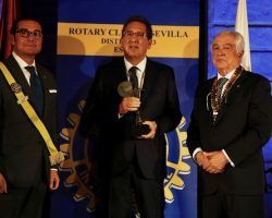 Antonio Pulido recibe la distinción “Sevillano del Año 2019” de Rotary Club de Sevilla