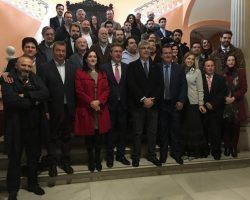 Inaugurada en el Ayuntamiento la Exposición de pintura y escultura “Juan de Mesa y la Hermandad de Montserrat”