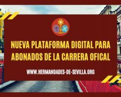 Los abonados de la Carrera Oficial tienen la oportunidad de registrarse en la nueva plataforma digital del Consejo Hermandades de Sevilla sin que le suponga un coste adicional