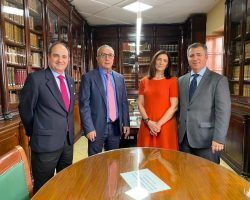 El Presidente del Comité Olímpico Español visita el Real Círculo de Labradores de Sevilla