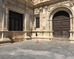 Ciudadanos considera “inaceptable” que la Cruz de la Inquisición siga sin repararse después de cuatro meses