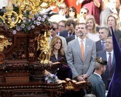 El Rey se interesa por las hermandades de Sevilla