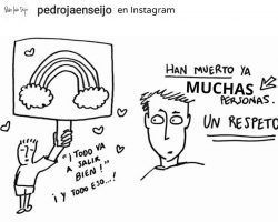 Profesor Jaén a trazos. Respeto