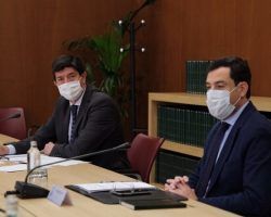 Marín, a la saga del Ayuntamiento de Sevilla, también se une desde la Junta a la ficción de que Andalucía es segura