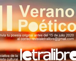 Verano Poético en la revista Letra Libre