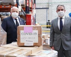 El acopio masivo de equipos de protección por la Junta, indicativo de la inminente gravedad de la situación