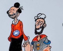 Olivia Iglesias y Popeye Casado