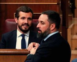 El divorcio de Casado durante la moción de censura