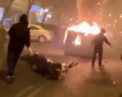 Altercados contra el toque de queda en Pino Montano en Sevilla