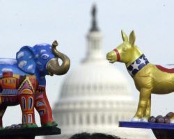 ¿Conocen el origen del burro y el elefante en las presidenciales de EE.UU.? Una fábrica de bulos proclamó por anticipado la República española y ahora a Biden