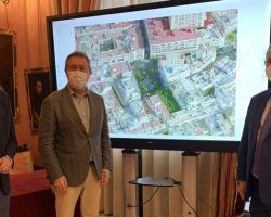 Comienzan las obras de peatonalización de la Plaza de la MagdalenaEstará cortada al tráfico desde el 16 de noviembre