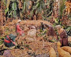 Un gran Belén clásico en la Iglesia de Santa Catalina