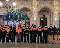 Dispositivo de control de los aforos en el centro por NavidadReordenación del tránsito peatonal en Constitución, Sierpes y Tetuán y el uso de dron y cámaras para evitar las aglomeraciones