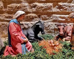 Madre, en la puerta hay un niño