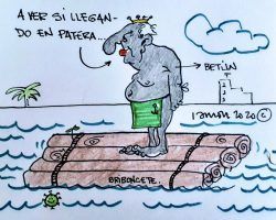 A ver si llegando en patera… en el BribonceteLa viñeta de Ramón