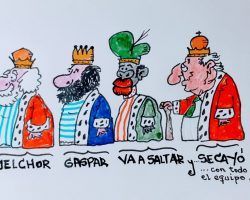 Y se cayó… con todo el equipoLa Viñeta de Ramón