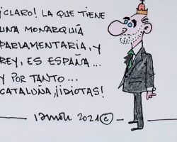 Catalunya no té ReiLa Viñeta de Ramón