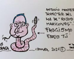 Fascismo eres túLa Viñeta de Ramón
