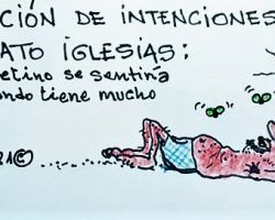 Declaración de intenciones del candidato IglesiasLa Viñeta de Ramón