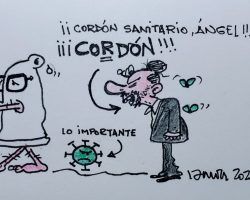 ¡¡¡Cordón sanitario, Ángel!!!La Viñeta de Ramón