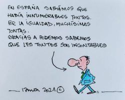 Les tontesLa Viñeta de Ramón