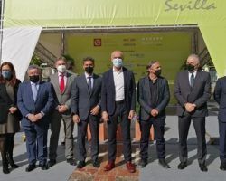 Inaugurada en la Plaza Nueva Rehabilitaverde Sevilla 2021