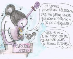 Pablo Iglesias en Vallecas