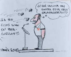 Virus GalapagareñoLa Viñeta de Ramón