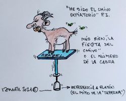 ¿El chivo expiatorio o la cabra?La Viñeta de Ramón